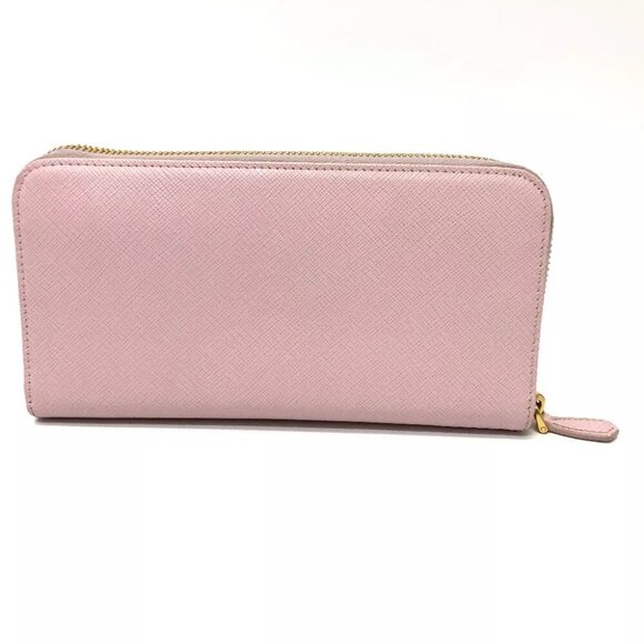 PRADA 1ML506 logo Zippy Wallet Zip Around Long Wallet - Picture 9 of 12